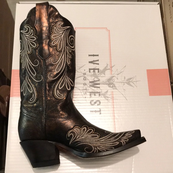 IVE WEST- Mineral cowgirl fashion boot - Picture 4 of 10